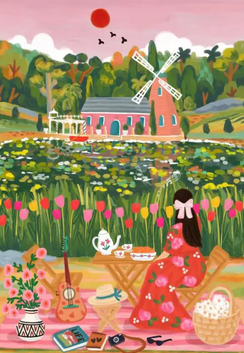 Puzzle No lago