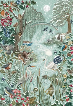 Puzzle O Arquivo de Arte: Frosted River