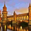 Puzzle Oberbaumbrücke, Berlim, Alemanha