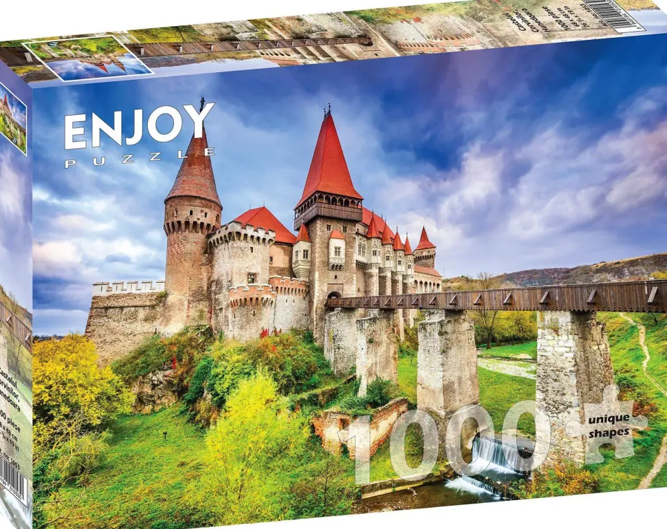 Puzzle O Castelo de Corvin, Hunedoara. Romênia