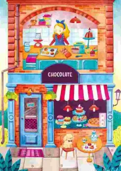 Puzzle O chocolate
