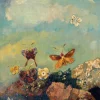 Puzzle Odilon Redon - Borboletas, 1910