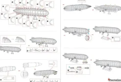 Puzzle O dirigível Graf Zeppelin 3D