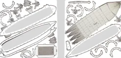 Puzzle O dirigível Graf Zeppelin 3D