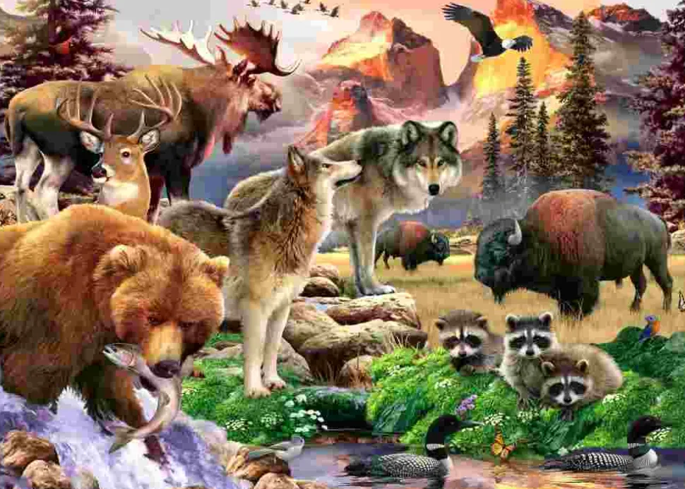 Puzzle O Grande Ar Livre