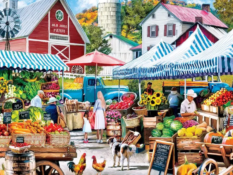 Puzzle Old Mill Farm Stand