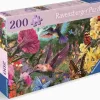 Puzzle O mundo dos beija-flores e das borboletas XL