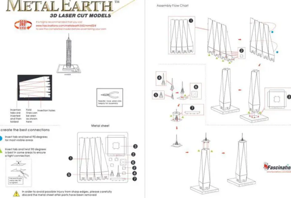 Puzzle One World Trade Center 3D