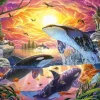 Puzzle Orcas and Wolves
