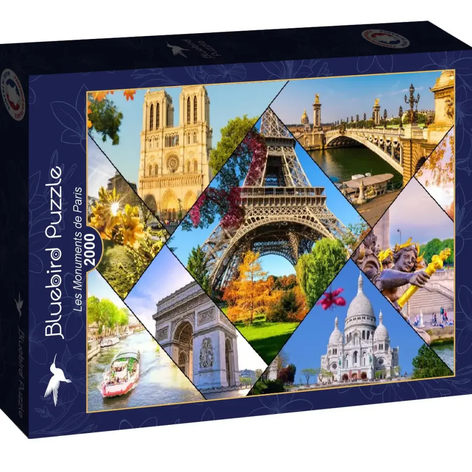 Puzzle Os Monumentos de Paris