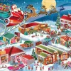 Puzzle O voo do Pai Natal
