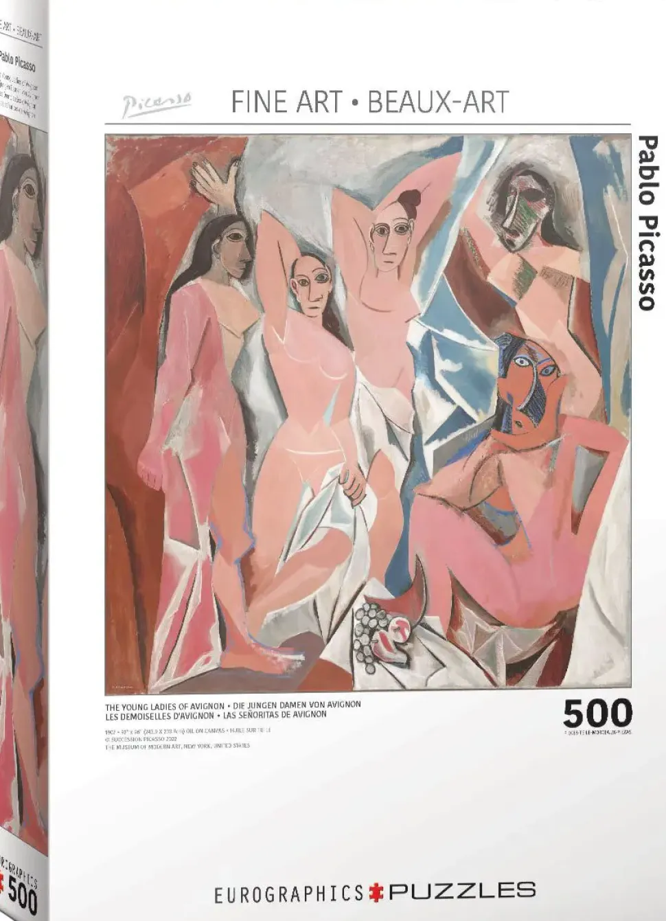 Puzzle Pablo Picasso: As Moças de Avignon