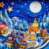 Puzzle Paisagem de inverno
