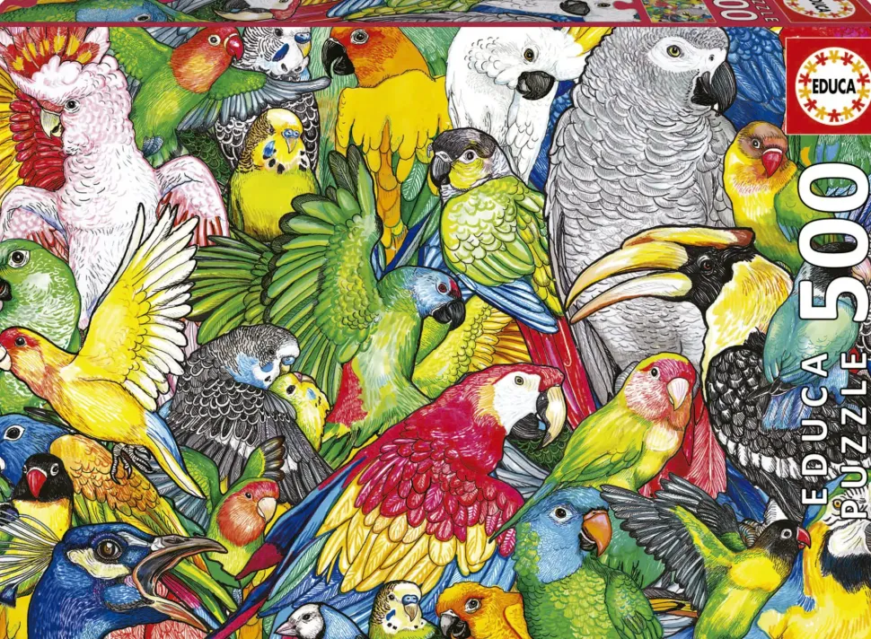 Puzzle Papagaios