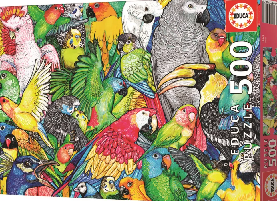 Puzzle Papagaios