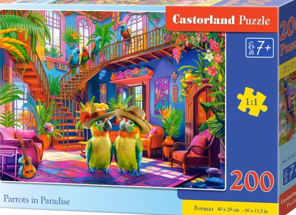 Puzzle Papagaios no Paraíso