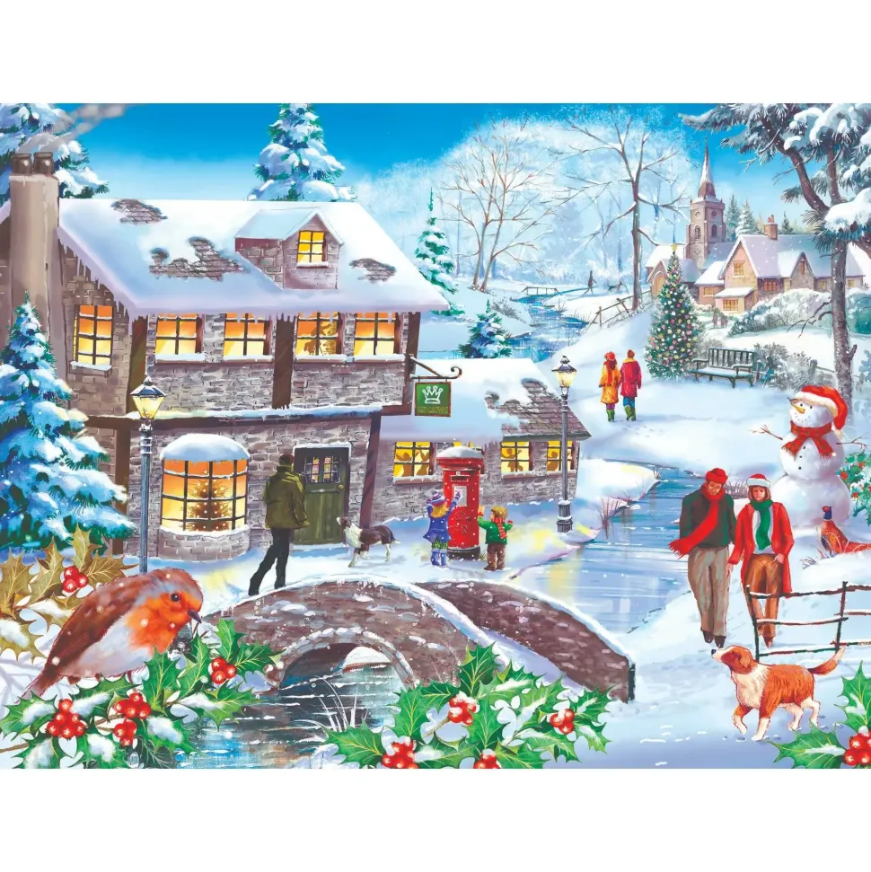 Puzzle Passeio de inverno