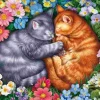Puzzle Patas de veludo adormecidas