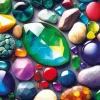 Puzzle Pedras preciosas