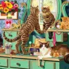 Puzzle Penteadeira para gatos