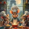 Puzzle Pequenos cozinheiros de Paris