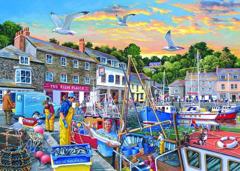 Puzzle Pesca do dia