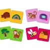 Puzzle Pexeso Maxi: Zvieratá a ich dom膷ek