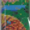 Puzzle Pintura diamante: Rei da selva 30x40cm