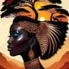 Puzzle Pintura Diamant: Savana 30x40cm