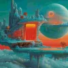 Puzzle Planet of Fire and Ice