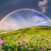 Puzzle Poder da Natureza: Arco-íris espetacular