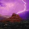Puzzle Poder da Natureza: Tempestade Rosa