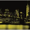 Puzzle Ponte do Brooklyn, neon de Nova York