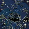 Puzzle Ponto neon 100XXL