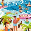 Puzzle Premium A Arte da Cor: No Calor da Época de Festas
