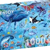 Puzzle Profundo mar azul