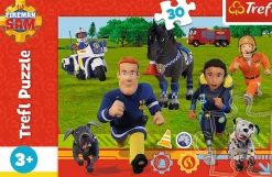 Puzzle Pronto para ajudar o bombeiro Sam 30 dielikov