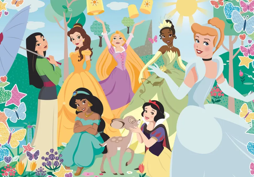 Puzzle Purpurina de princesa