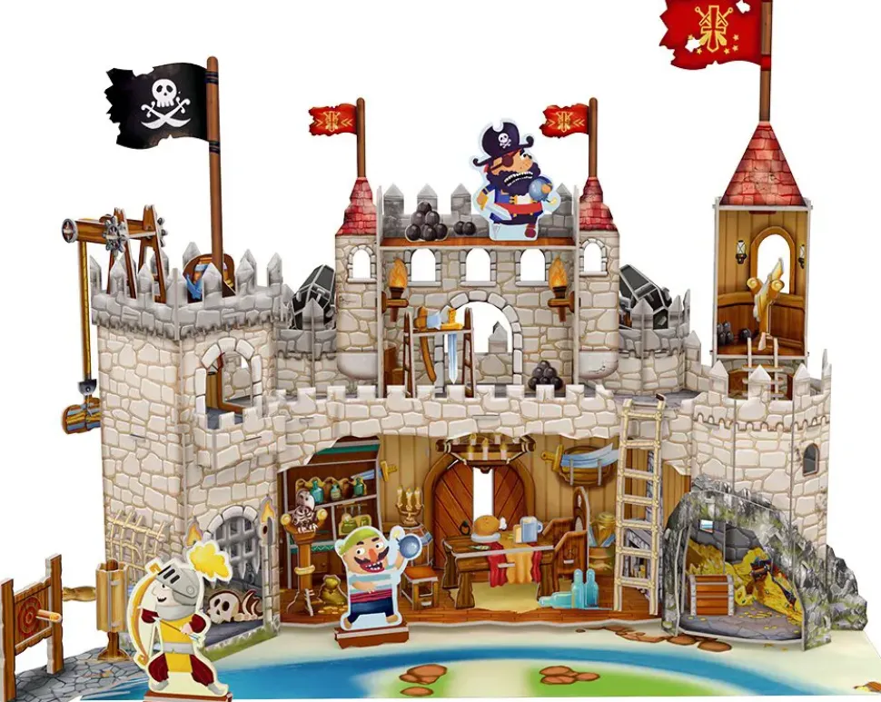 Puzzle Puzzle 3D Pirátský hrad