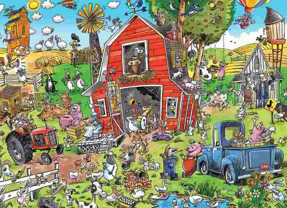 Puzzle Puzzle em família: Loucura da Quinta