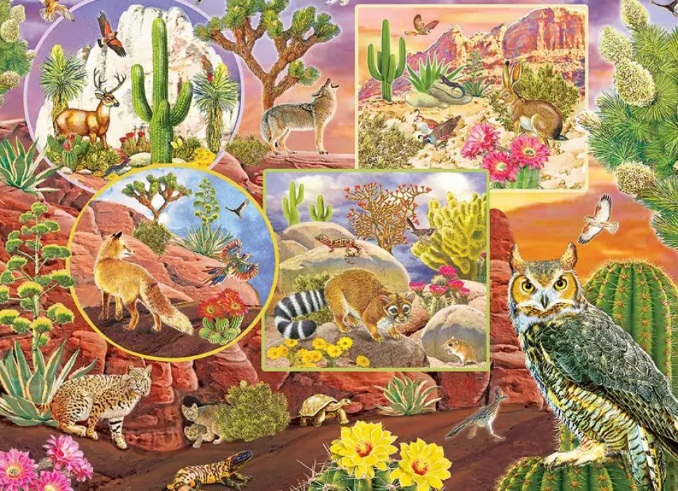 Puzzle Puzzle familiar: Magia do Deserto