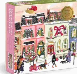 Puzzle Puzzle metalické queda de neve na Mail Street