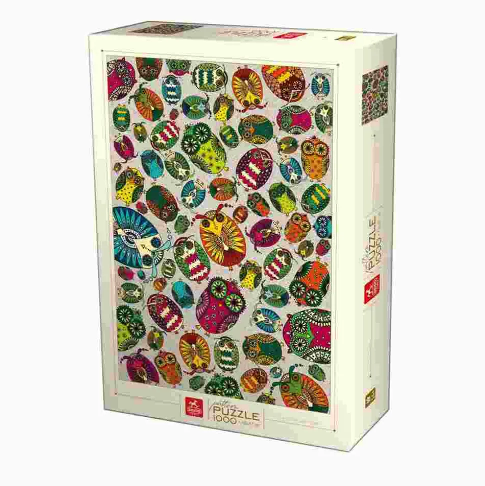 Puzzle Puzzle Padrão - corujas