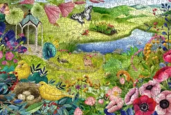 Puzzle Quebra-cabeça de madeira: Jardim Selvagem