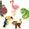 Puzzle Quebra-cabeça para bebê Tropické zvieratká