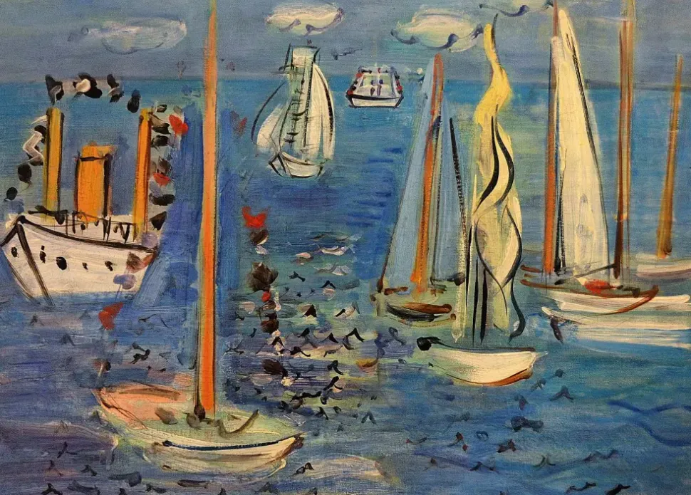 Puzzle Raoul Dufy - Barcos Decorados, 1946