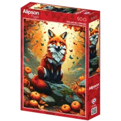 Puzzle Raposa e Borboletas