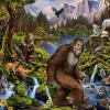 Puzzle Rei da Floresta