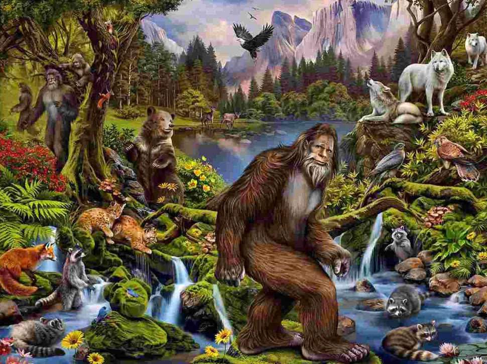 Puzzle Rei da Floresta