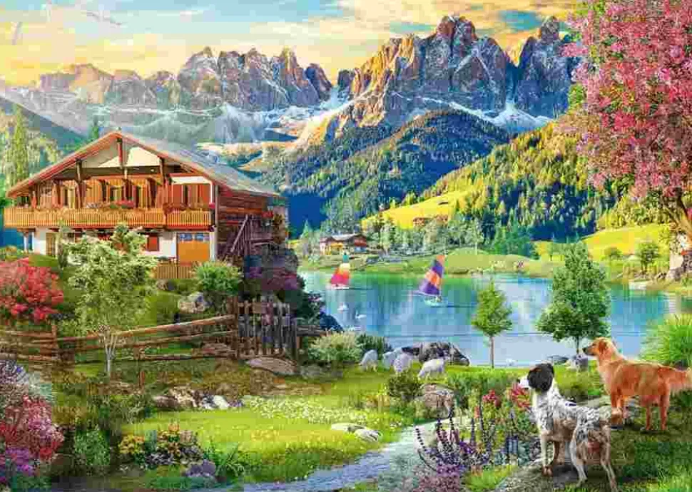 Puzzle Relaxamento nas Dolomitas
